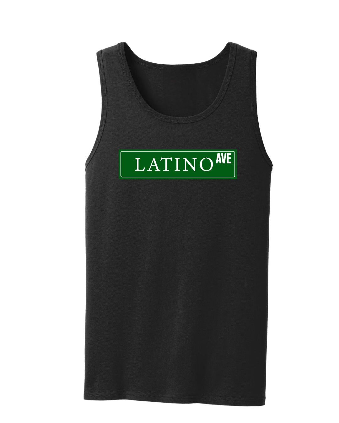 Latino Ave Single Logo Core Cotton Tanktop